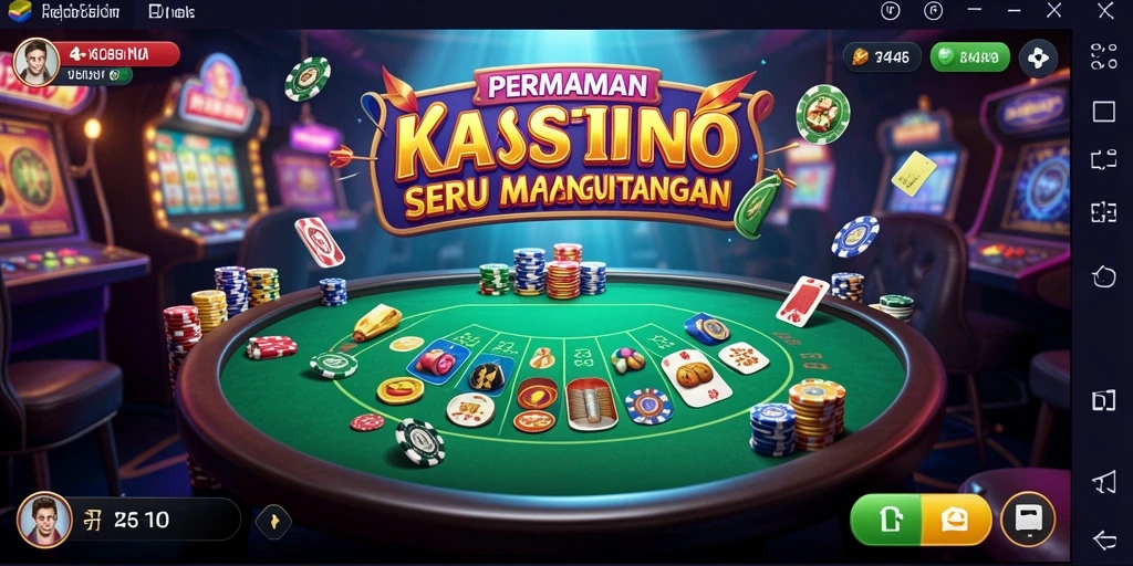 Screenshot utama 3446 menampilkan gameplay menarik dari berbagai permainan Kasino.