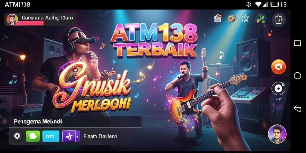 Gameplay ATM138 yang penuh warna dan menyenangkan.