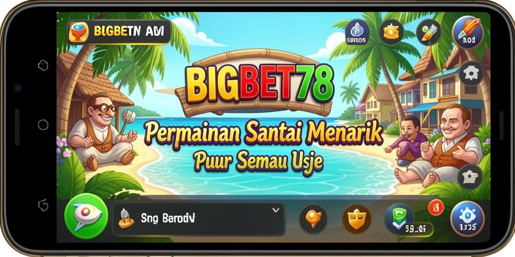 Tampilan gameplay menggembirakan dari BIGBET78 yang menarik dan penuh warna.