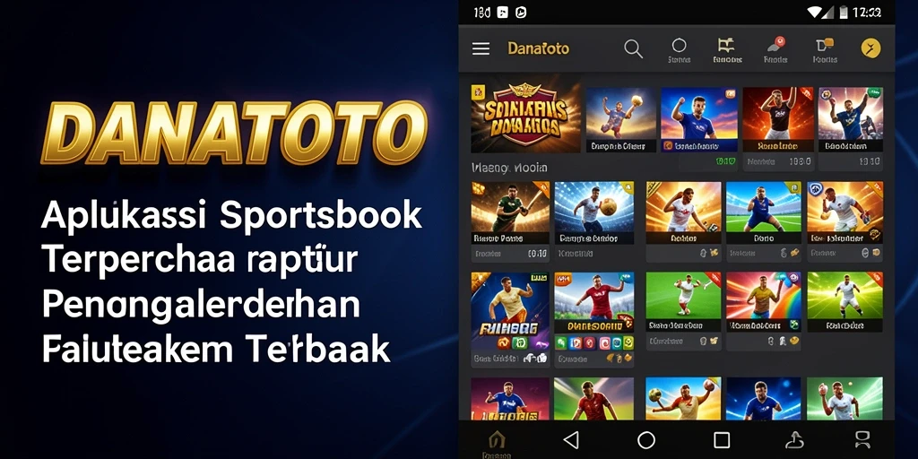Tampilan menarik dari permainan taruhan Sportsbook di DANATOTO.