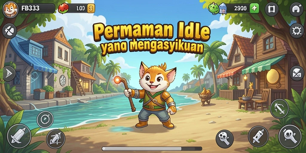 Tampilan gameplay FB333 yang mengasyikkan dalam genre Idle.