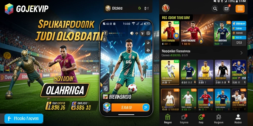 Tampilan gameplay menarik dari aplikasi Sportsbook GOJEKVIP.