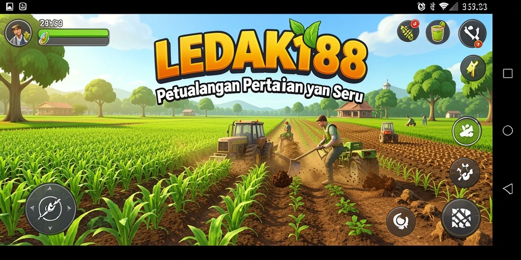 Gameplay seru di dunia pertanian LEDAK188.