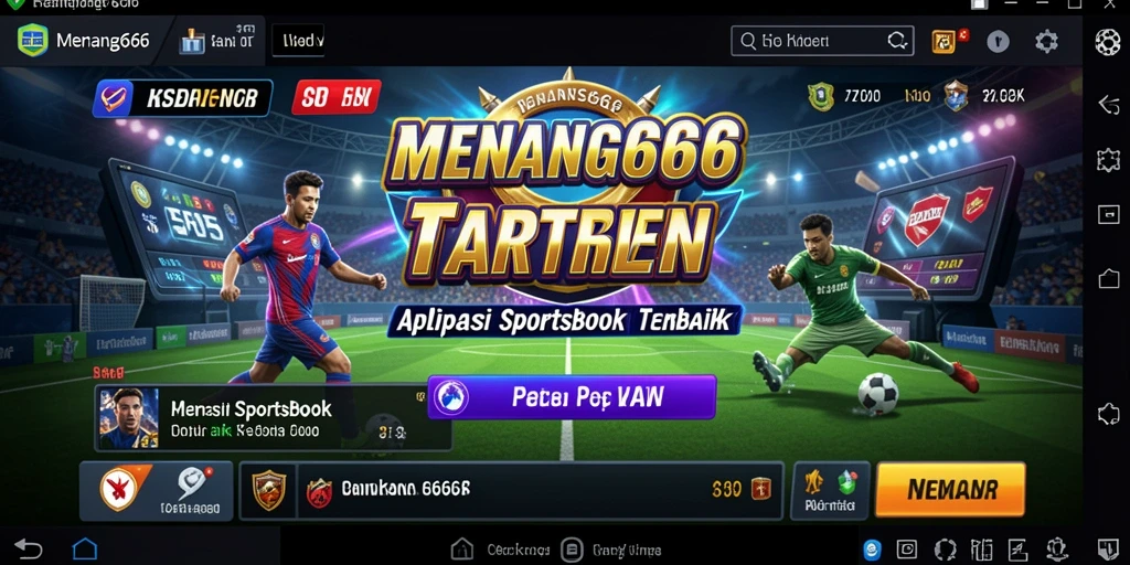 Tampilan utama gameplay <strong>MENANG666</strong> dengan berbagai pilihan taruhan olahraga.