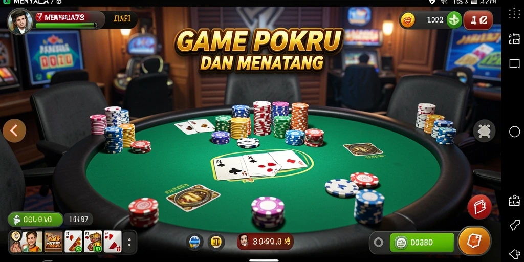 Tampilan gameplay seru dalam aplikasi MENYALA78 yang menarik dan mengasyikkan.