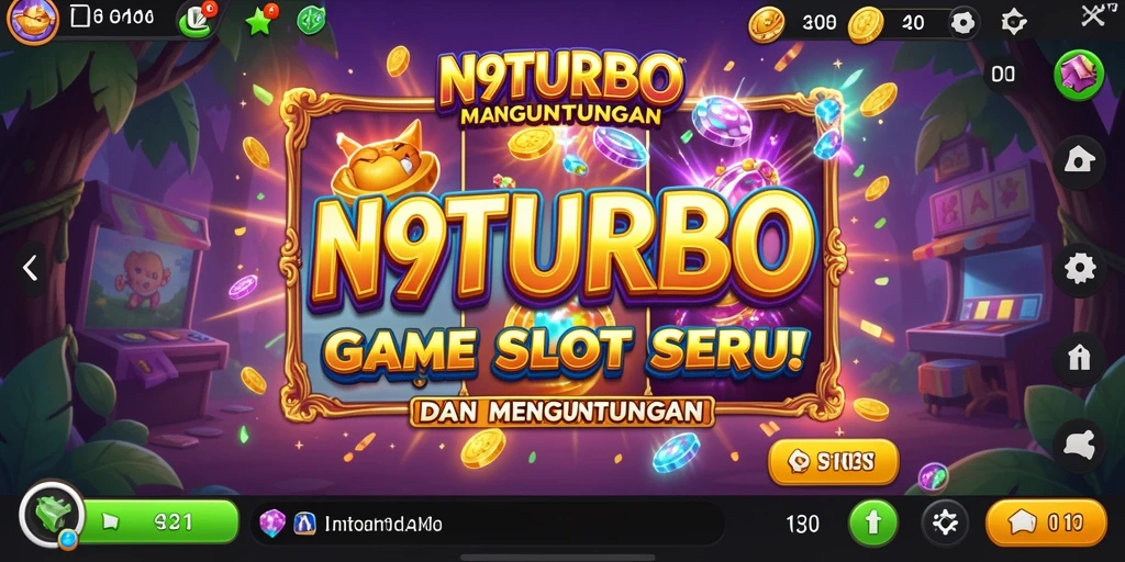 Screenshot N9TURBO menampilkan gameplay slot yang seru dan menarik.