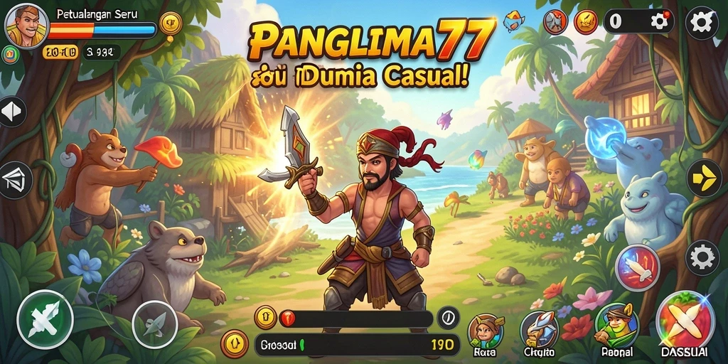 Tangkapan layar permainan PANGLIMA77 yang imersif dan penuh warna.