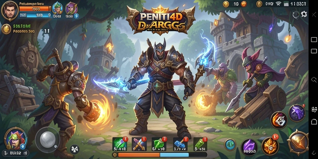 Tampilan menarik dari gameplay seru PENITI4D, penuh aksi dan strategi.