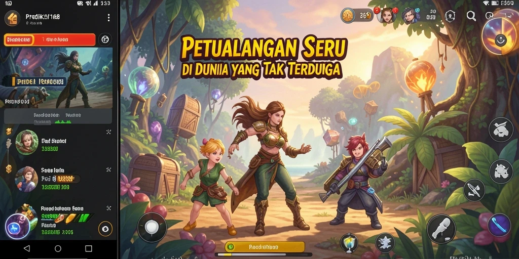 Gameplay seru di PREDIKSI168 yang penuh petualangan dan tantangan.