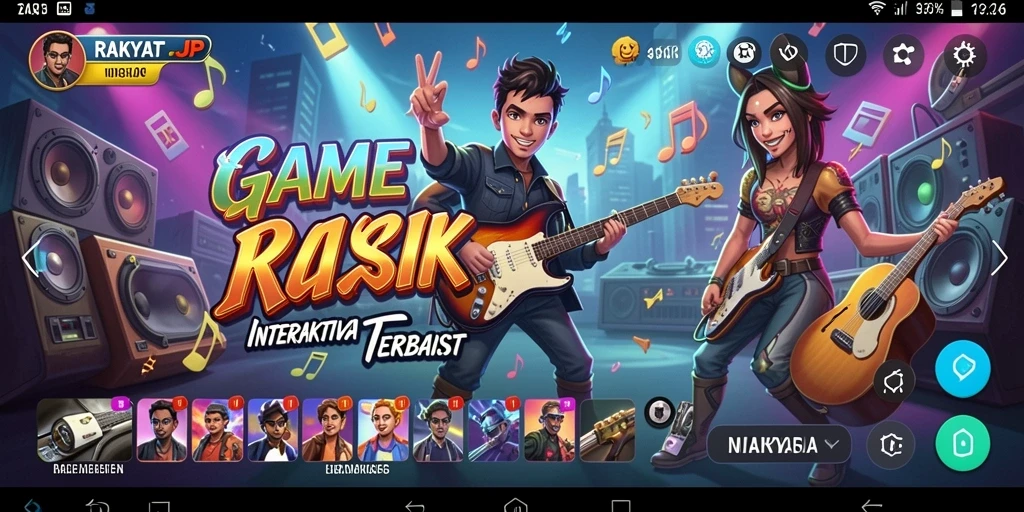 Tampilan menarik saat bermain RAKYATJP dengan berbagai lagu.