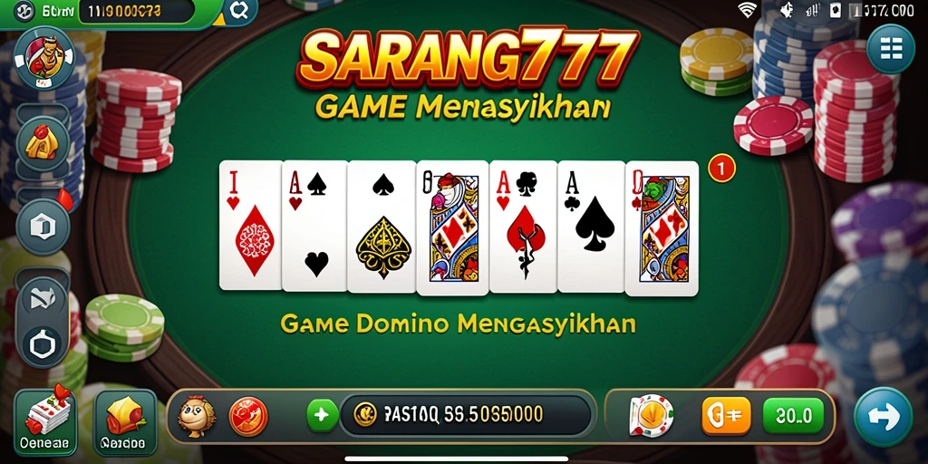 Tampilan gameplay seru dan menantang dari SARANG777.