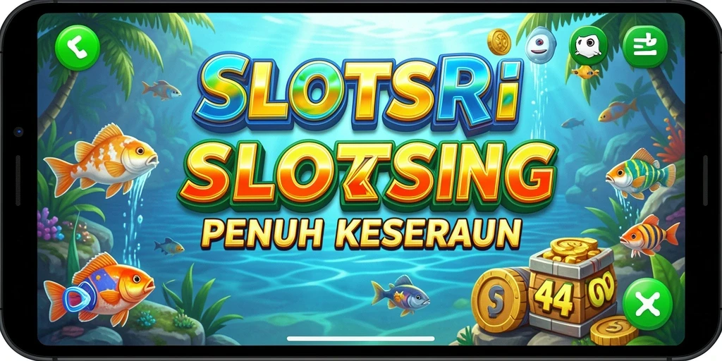 Tampilan menarik dari gameplay memancing dalam SLOTSRI.