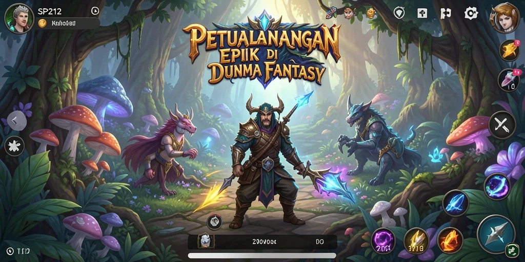 Menampilkan gameplay RPG yang seru dan menantang.