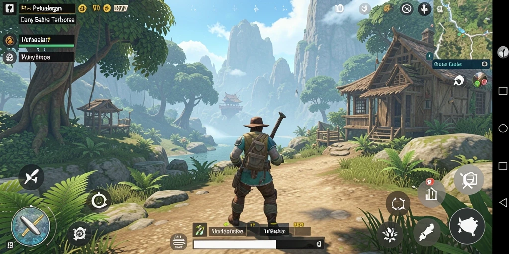 Gameplay seru dalam dunia terbuka yang luas.