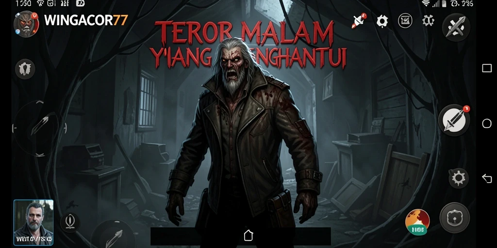 Tangkapan layar dari gameplay WINGACOR77 menampilkan suasana mencekam dan menakutkan.
